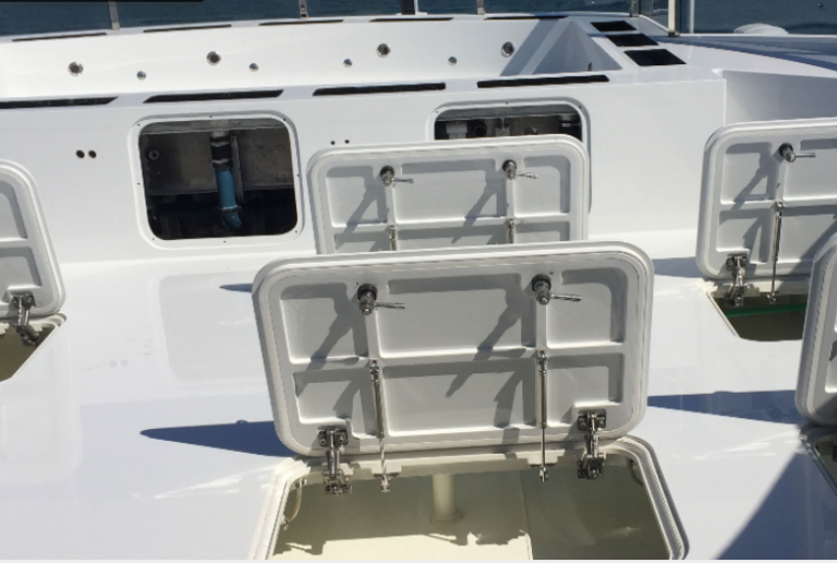 Marine Hinges for boats and large vessels ANGUTEC